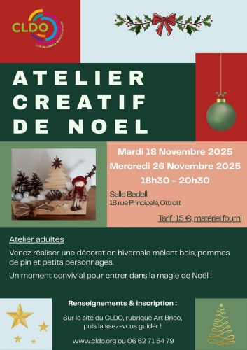 cldo atelier de noel