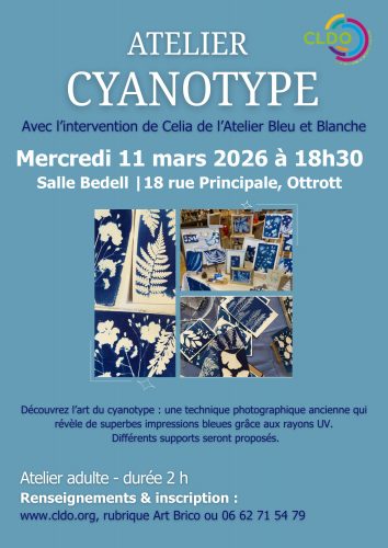 affiche atelier cyanotype 1