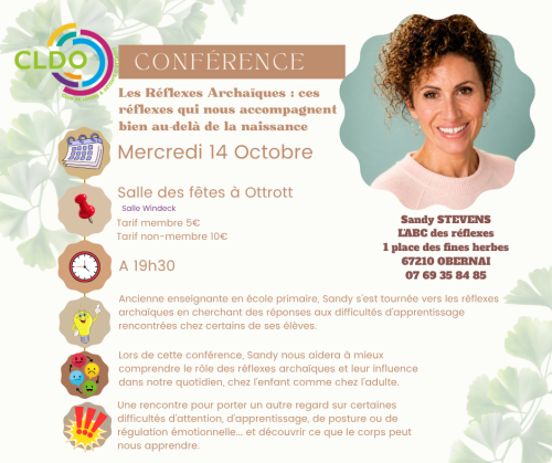 conférence réflexes archaïques